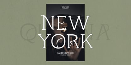 Quiana Serif Font Poster 2
