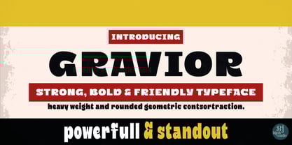 Gravior Font Poster 1