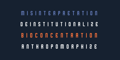 Augment Font Poster 8