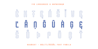 Augment Font Poster 3