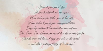 Billams Signature Font Poster 6