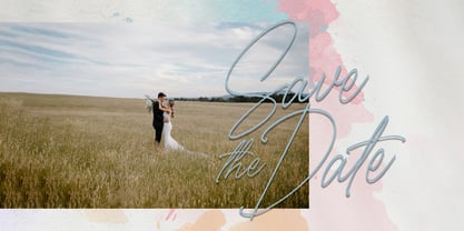 Billams Signature Font Poster 3