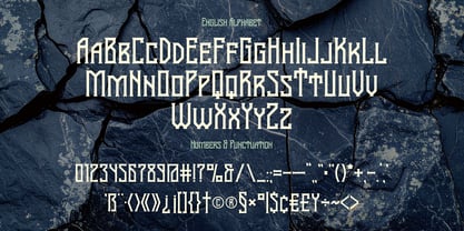 Vanaheim Font Poster 3