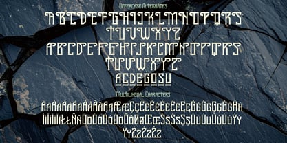 Vanaheim Font Poster 5