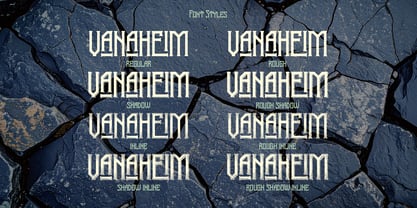 Vanaheim Font Poster 7
