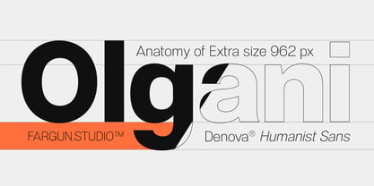 Denova Font Poster 8