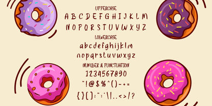 Sweet Bounce Font Poster 5
