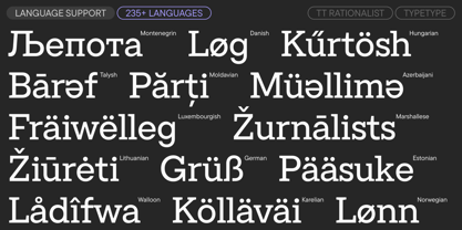 TT Rationalist Font Poster 7