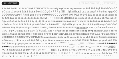 TT Rationalist Font Poster 10