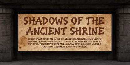 Marrowa Font Poster 10
