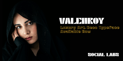 Valenroy Font Poster 9