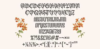 Nocthira Font Poster 6