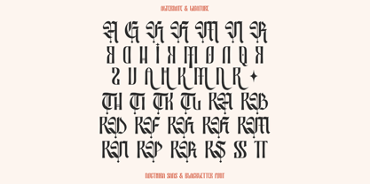 Nocthira Font Poster 5