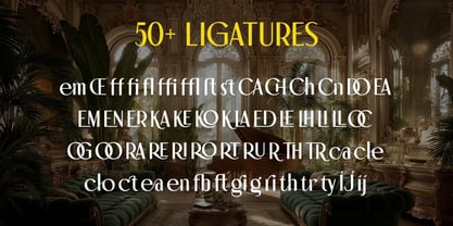 Golden Avenue Font Poster 8