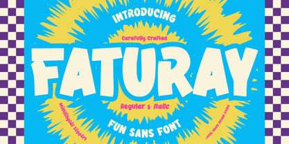 Faturay Font Poster 1