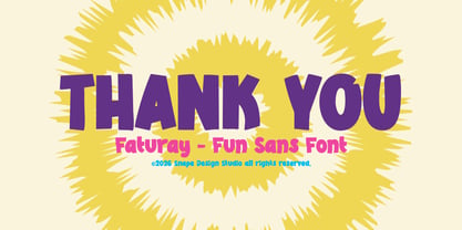 Faturay Font Poster 12