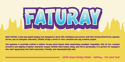 Faturay Font Poster 2