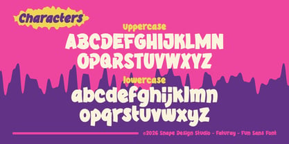 Faturay Font Poster 3