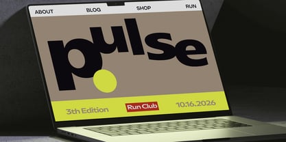 Polyguard Font Poster 2