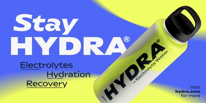 Polyguard Font Poster 15