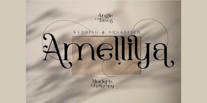 Angle Things Font Poster 5