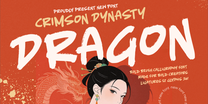 Dynasty Dragon Font Poster 1