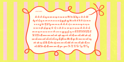 Chiler Spark Font Poster 9
