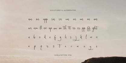 Sonyalea Font Poster 12