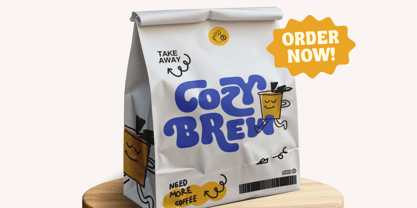 Retro Friday Font Poster 3