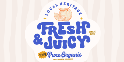 Retro Friday Font Poster 2