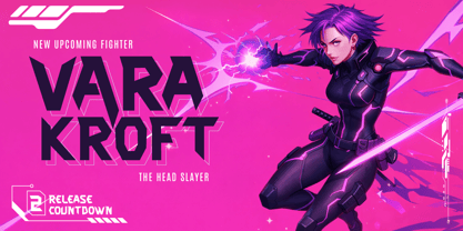 Phantom Mecha Font Poster 7