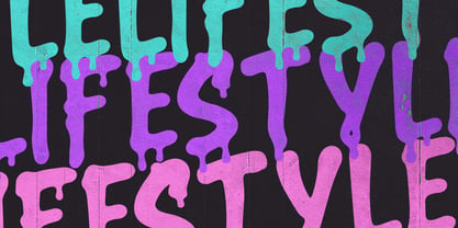 MC Berush Reflect Font Poster 4