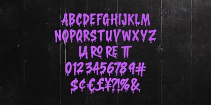 MC Berush Reflect Font Poster 6