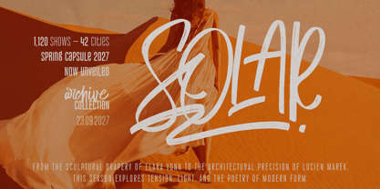 Proforma Font Poster 5