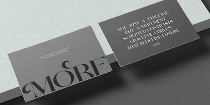 Morvany Font Poster 7