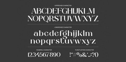 Morvany Font Poster 2