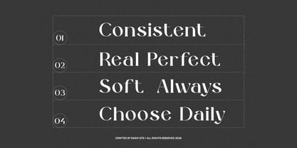 Morvany Font Poster 4