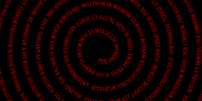 Morvaine Font Poster 6