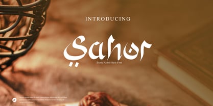 Sahur Font Poster 1