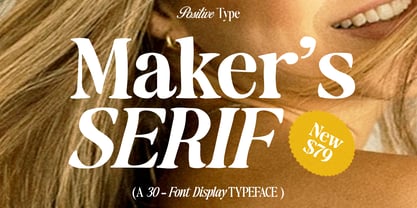 Makers Serif Font Poster 1