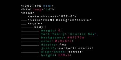 Codent Pro Font Poster 3