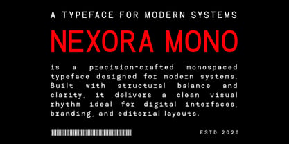 Codent Pro Font Poster 4