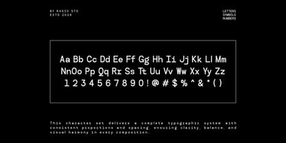 Codent Pro Font Poster 2