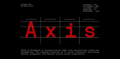Codent Pro Font Poster 6