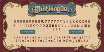Slanfield Font Poster 10