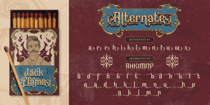 Slanfield Font Poster 7