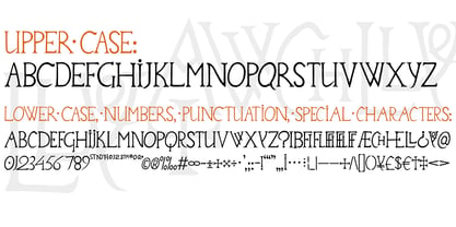 Coulthard Font Poster 3