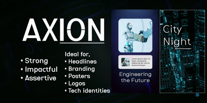 Nexora Font Poster 6