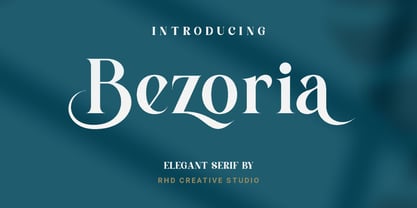 Bezoria Font Poster 1