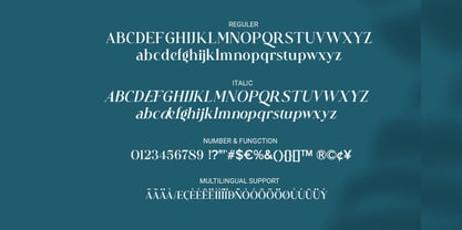 Bezoria Font Poster 8